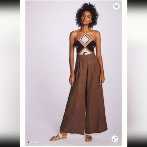 Faithfull the Brand Ottavio Linen Pants | Size 6